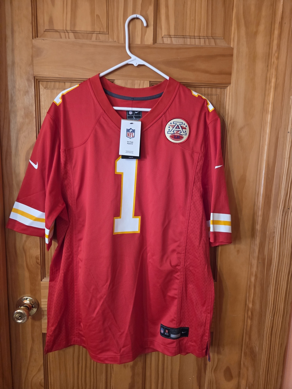 Nike Kansas City Chiefs #1 Worthy NFL Jersey